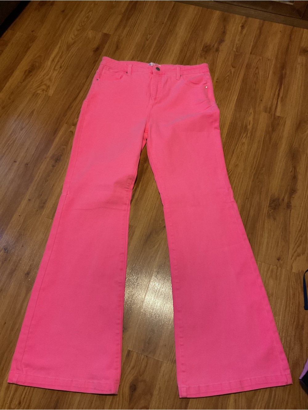 Risen Hot Pink Wide Leg Jeans Women’s Size 15/32